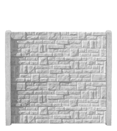 Betonový plot vzor 5 (Skládaný kámen)